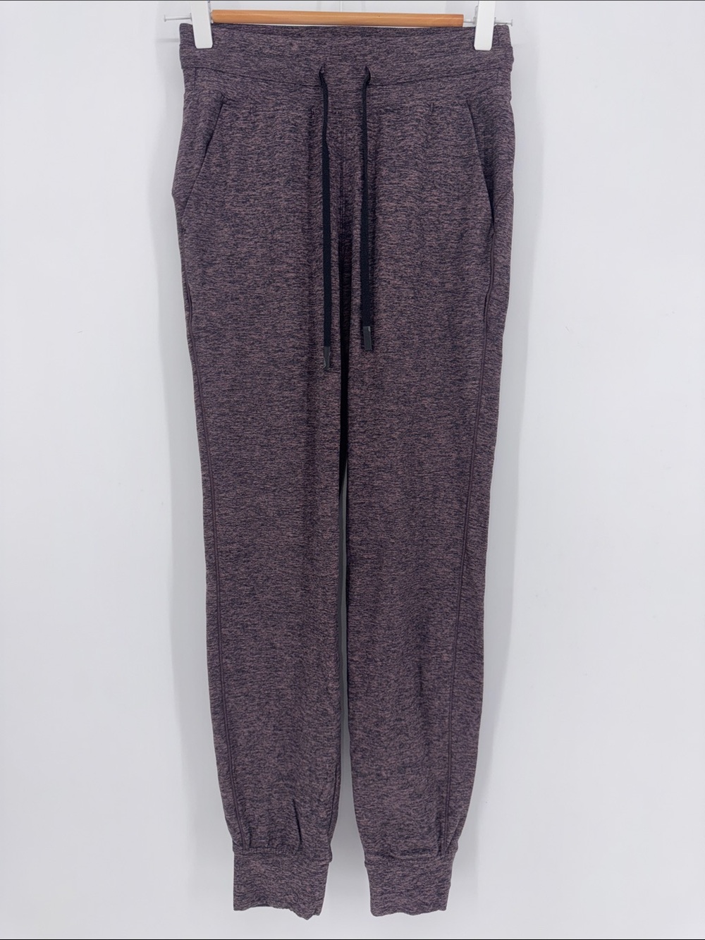 Lululemon Ready to Rulu Pant 29” Heathered Spanish Rose Black Size 4 Joggers
